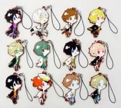 【中古】ストラップ(キャラクター) 全12種セット 「ツキウタ。ラバーストラップコレクション おすましシリーズ」