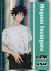 【中古】キャラカード 伏黒恵(上半身) 「呪術廻戦×ANAP 等身ブラインドホログラムカード」