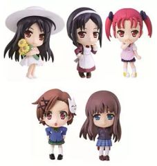 [중고] 트레이딩 피규어 전 5종 세트 [이치 반 쿠지 액셀 월드] F상 치비 쿤 캐릭터