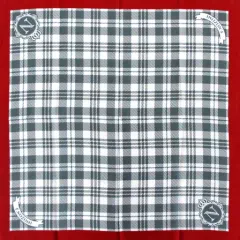 【中古】タオル・手ぬぐい(女性) 望海風斗(宝塚歌劇団) 綿サテンハンカチ(A) グレー 望海風斗デザイン監修グッズ