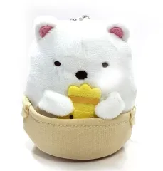 【中古】キーホルダー・マスコット(キャラクター) A.しろくま ボールチェーン付き ほっこりお鍋ぬいぐるみ 「すみっコぐらし」