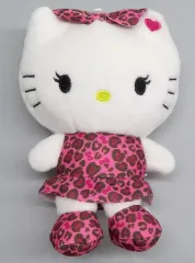 【中古】雑貨 ヒョウ柄ギャル ハローキティ マスコット ×○×○ギャル 「サンリオキャラクターズ」