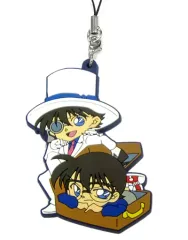 【中古】ストラップ(キャラクター) コナン＆キッド 「劇場版 名探偵コナン 紺青の拳 ラバーストラップコレクション」 劇場グッズ