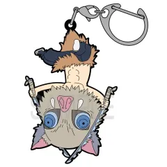 【中古】キーホルダー 嘴平伊之助 つままれ 「鬼滅の刃」