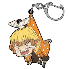 【中古】キーホルダー 我妻善逸 つままれ 「鬼滅の刃」