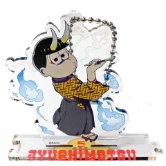 【中古】キーホルダー・マスコット(キャラクター) 十四松(鬼書生シリーズ/覚醒後) 「おそ松さん よくばり!ニートアイランド トレーディングアクリルスタンドキーホルダー」 第2期スペシャルイベント フェス松さん’18グッズ