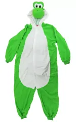 【中古】コスプレ衣装・グッズ(キャラクター) ヨッシー キャラクターフリース着ぐるみ 大人用フリーサイズ 「スーパーマリオ」のサムネイル