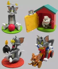 【中古】トレーディングフィギュア 全4種セット 「52TOYS BLINDBOX トムとジェリー -可哀想なトム」