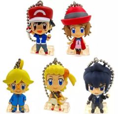 [중고]키 홀더 전 5종 세트 [포켓 몬스터 XY&Z로 푹메 미니]