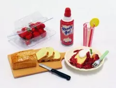 【中古】食玩 トレーディングフィギュア 9.Strawberry Shortcake 「ぷちサンプルU.S.A.バージョン Mini Sweets -ミニスイーツ-」 