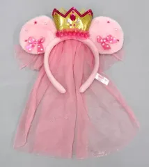 【中古】アクセサリー(非金属)(キャラクター) ミニーマウス(ピンク/クラウン) プリンセスカチューシャ 「ディズニー」 東京ディズニーリゾート限定