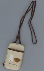 【中古】携帯サプライ ミッフィー＆ボリス フェイスサガラシリーズ スマホショルダーポーチ 「ミッフィー」