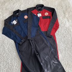 新品！ 76 UNION ユニオン ツナギ 作業着 オーバーオール 赤 ネイビー