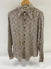 KENNINGTON　70's  ミッキー　フラワー　シャツ　ヴィンテージ【M128-20260125-01KS】