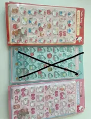 ハローキティ ハンギョドン ボンボンドロップ 立体ステッカー