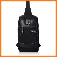 【新品】 [ヒロコ コシノ オム] ボディバッグ 8インチタブレット対応 ベルト左右切り替え可能 ブラック 1