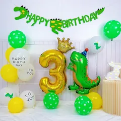 【迅速発送】3歳 誕生日 飾り付け 恐竜 男の子 女の子 大人 恐竜 誕生日バルーン バースデー 飾り ケーキバルーン フォトフレーム バルーン クマバルーン おしゃれ 写真撮影