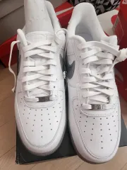 ナイキ エアフォース 1 '07 PRM 白/シルバー 290 新品