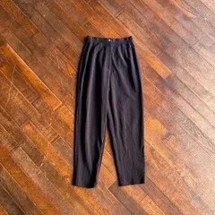 80s Japan Vintage Tech Ribbed Tapered Pants / Retro Sports City Tech Japan L