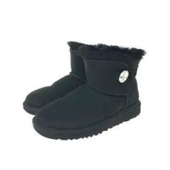 UGG アグ ムートンブーツ/ベイリーボタン 表記サイズ:23 ラインストーン    ブラック レディース / 240001184833