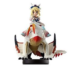 [중고] amiibo 아미보 베리오로스 (표범) & 아유리아 몬스터 헌터 스토리즈