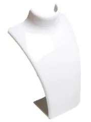 【在庫処分】Pbwa Smile ネックレススタンドトルソー ネックレス ネックレストルソー ネックレストルソースタンド スタンド ホワイト