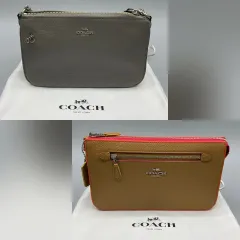 257001407 COACH チェーン ショルダーバッグ バッグ 2set グレー ブラウン