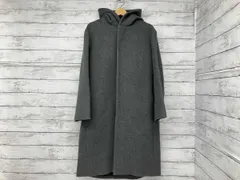 MACPHEE／コート／グレー／ウール／フード有／サイズ36