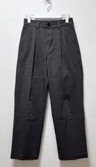 無印良品 チノ 2タックワイドパンツ S