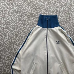 adidas / 70-80's track jacket オールドアディダス　トラックジャケット　刺繍ロゴ　ジャージ　デサント　ストリート　ツートン