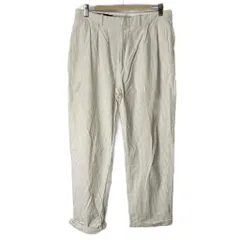 ポロ バイ ラルフローレン Polo by Ralph Lauren シアサッカー パンツ ストライプ タック 33/30 ベージュ