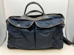 Felisi ネイビー トートバッグ ナイロン レザー - メルカリ