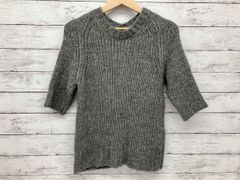 国内正規ヌベロ ヴェントゥーノ☆ニット×シフォン デザインニット 黒 