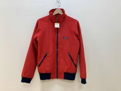 Patagonia パタゴニア シェルドシンチラジャケット サイズXS 赤 レッド 28145FA12 ナイロン メンズ 裏フリース 袖リブ 毛玉有り