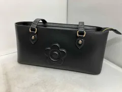 MARY QUANT ／トートバッグ ／ デイジークラシカルスリム トート ／ ブラック ／ マリークワント