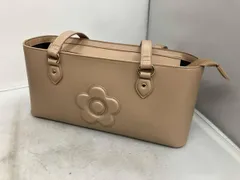 MARY QUANT ／ トートバッグ ／ デイジークラシカルスリムトート ／ ベージュ ／ マリークワント