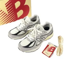 NEW　BALANCE　ニューバランス　2024　U990TG4　990V4　USA製　スニーカー　26cm　グレー/ブラック　箱付