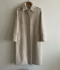 ポール＆ジョー ウール カシミア ハンドメイド コート (フード 取り外し)