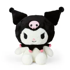 サンリオ(SANRIO) サンリオ ぬいぐるみLL クロミ クロミちゃん kuromi 50×42×30cm スタンダードドール キャラクター 230723 SANRIO [クロミ] [2L]