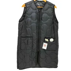 ユニクロ UNIQLO ウルトラライトダウンロングベスト ブラック Mサイズ レディース JPN：M 