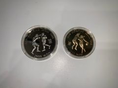 1988年 ソウルオリンピック 記念硬貨 2種セット M26071676 - メルカリ