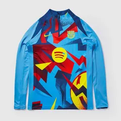 【限定】ナイキ Nike バルセロナ 25/26 クラシコ プレマッチ シャツ 新品 並行輸入 選手着用