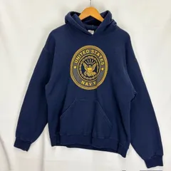 90年代 SOFFE MADE IN USA U.S.NAVY プリント フーディ サイズL 08012507 871のサムネイル