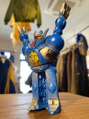 ブルマァク レオパルド スーパーロボット マッハバロン ソフビ 当時物