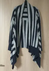 (ほぼ新品) Tommy Hilfiger トミーヒルフィガー ショールカラー ニットカーディガン (カシミアウール混)