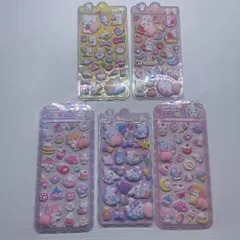 おしりシール5枚　肉球シール　ボンボンドロップシール　ネコ　ペンギン　イヌ　a5