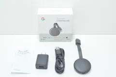 2026年最新】google グーグル chromecast クロームキャスト チャコール