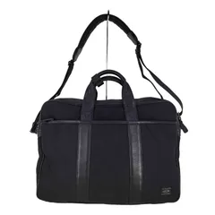 ポーター PORTER レザー切替 2WAY ショルダー ブリーフバッグ ビジネス メンズ 表記無 