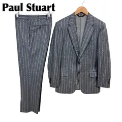 Paul Stuart メンズスーツセットアップ 48R グレー ストライプ