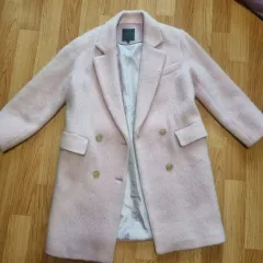 アルパカコート ピンク